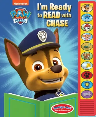 Nickelodeon PAW Patrol: Sunt gata să citesc cu Chase Sound Book - Nickelodeon PAW Patrol: I'm Ready to Read with Chase Sound Book