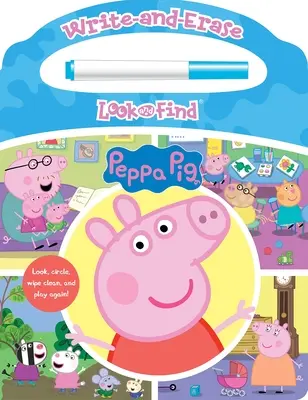Peppa Pig: Scrie și șterge uite și găsește - Peppa Pig: Write-And-Erase Look and Find