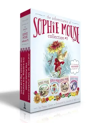 The Adventures of Sophie Mouse Collection #3 (Boxed Set): Marea amprentă a lăbuței; Plouă, toarnă; Casa șoricelului; Călătorie spre cristal - The Adventures of Sophie Mouse Collection #3 (Boxed Set): The Great Big Paw Print; It's Raining, It's Pouring; The Mouse House; Journey to the Crystal