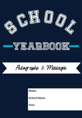 Anuarul școlar: Secțiuni: Autografe, mesaje, fotografii și detalii de contact 6,69 x 9,61 inch 45 de pagini - School Yearbook: Sections: Autographs, Messages, Photos & Contact Details 6.69 x 9.61 inch 45 page