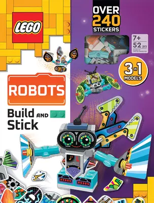 Cărți Lego(r). Construiește și lipește: Roboți - Lego(r) Books. Build and Stick: Robots