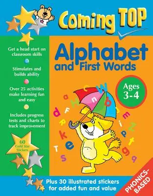 Coming Top: Alfabetul și primele cuvinte - vârste 3-4 - Coming Top: Alphabet and First Words - Ages 3-4