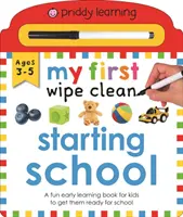 Primul meu șervețel curat începe școala - My First Wipe Clean Starting School