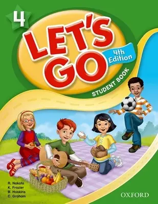 Carte pentru elevi Let's Go 4: Language Level: De la începător la intermediar superior. Nivel de interes: Clasele K-6. Nivel de lectură aprox: K-4 - Let's Go 4 Student Book: Language Level: Beginning to High Intermediate. Interest Level: Grades K-6. Approx. Reading Level: K-4