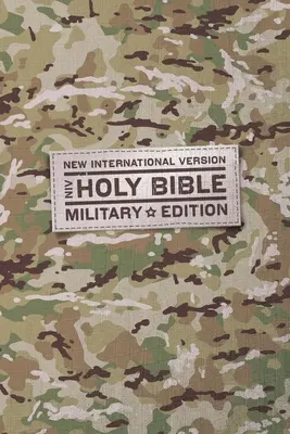 Niv, Sfânta Biblie, Ediție militară, Compact, Carte broșată, Camo militar, Tipar confortabil - Niv, Holy Bible, Military Edition, Compact, Paperback, Military Camo, Comfort Print