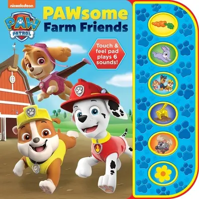 Nickelodeon Paw Patrol Pawsome Farm Friends Carte cu sunete - Nickelodeon Paw Patrol Pawsome Farm Friends Sound Book
