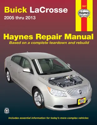 Buick LaCrosse (2005-2013) Manual de reparații Haynes (SUA) - Buick LaCrosse (2005-2013) Haynes Repair Manual (USA)