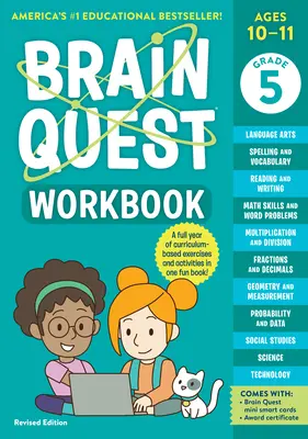 Brain Quest Workbook: 5th Grade Ediție revizuită - Brain Quest Workbook: 5th Grade Revised Edition
