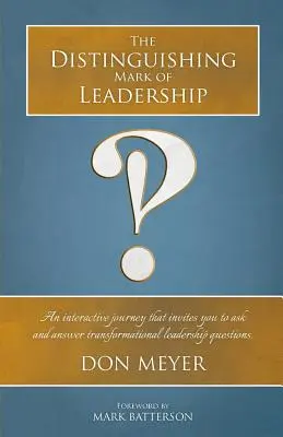 Semnul distinctiv al conducerii - The Distinguishing Mark of Leadership