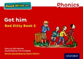 Read Write Inc. Phonics: Red Ditty Book 2 L-am prins - Read Write Inc. Phonics: Red Ditty Book 2 Got Him