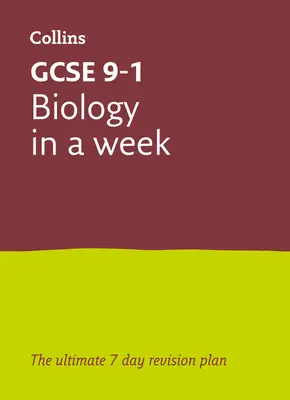 Letts GCSE 9-1 Revision Success - GCSE Biologie într-o săptămână - Letts GCSE 9-1 Revision Success - GCSE Biology in a Week