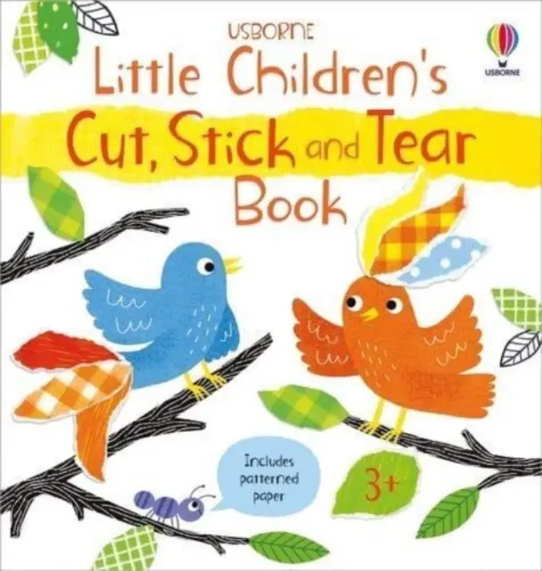 Carte de tăiat, lipit și rupt pentru copii mici - Little Children's Cut, Stick and Tear Book