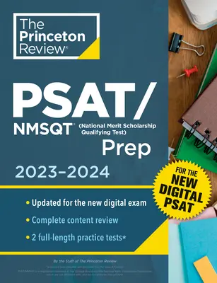 Princeton Review Psat/NMSQT Prep, 2023-2024: 2 teste practice + revizuire + instrumente online pentru noul PSAT digital - Princeton Review Psat/NMSQT Prep, 2023-2024: 2 Practice Tests + Review + Online Tools for the New Digital PSAT