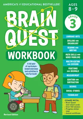 Brain Quest Workbook: Ediția revizuită pentru clasa a 3-a - Brain Quest Workbook: 3rd Grade Revised Edition