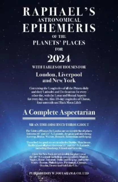 Efemeridele lui Raphael 2024 - Raphael's Ephemeris 2024