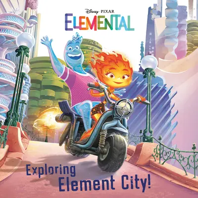 Explorarea orașului Element! (Disney/Pixar Elemental) - Exploring Element City! (Disney/Pixar Elemental)