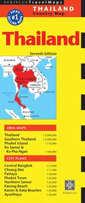 Hartă de călătorie Thailanda - Thailand Travel Map