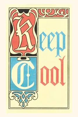 Jurnal de epocă Keep Cool - Vintage Journal Keep Cool