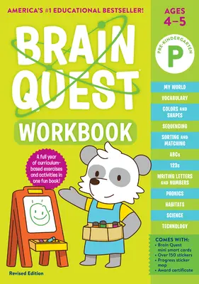 Brain Quest Workbook: Pre-K Ediție revizuită - Brain Quest Workbook: Pre-K Revised Edition