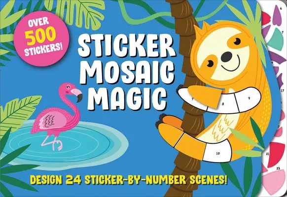 Mozaic magic cu autocolante - Sticker Mosaic Magic