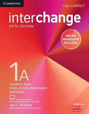 Interchange Level 1A Full Contact cu Studiu individual online și Caiet de lucru online - Interchange Level 1A Full Contact with Online Self-Study and Online Workbook