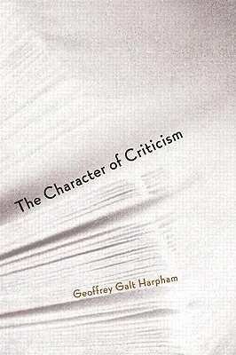 Caracterul criticii (The Character of Criticism) - The Character of Criticism