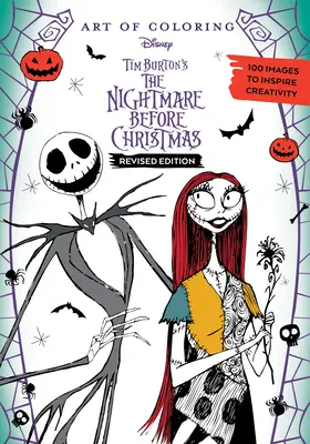 Arta de a colora: Disney Tim Burton: Coșmarul înainte de Crăciun - Art of Coloring: Disney Tim Burton's the Nightmare Before Christmas