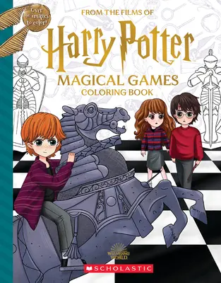 Jocuri magice: Carte de colorat (Harry Potter) - Magical Games Coloring Book (Harry Potter)