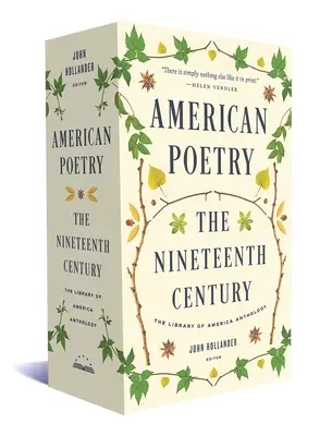Poezia americană: The Nineteenth Century: A Library of America Boxed Set - American Poetry: The Nineteenth Century: A Library of America Boxed Set