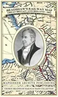 Bradshaw's Railway Map Marea Britanie și Irlanda 1852 - Bradshaw's Railway Map Great Britain and Ireland 1852