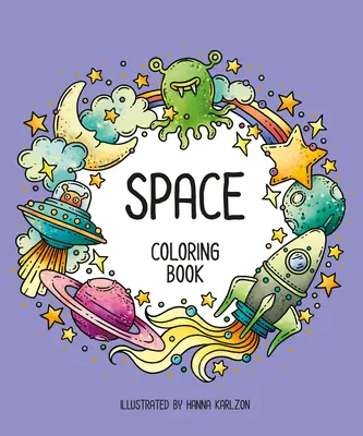 Spațiul: Carte de colorat - Space: Coloring Book