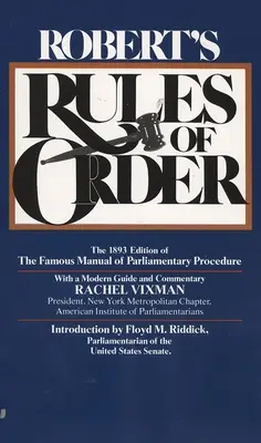 Regulile de ordine ale lui Robert - Robert's Rules of Order