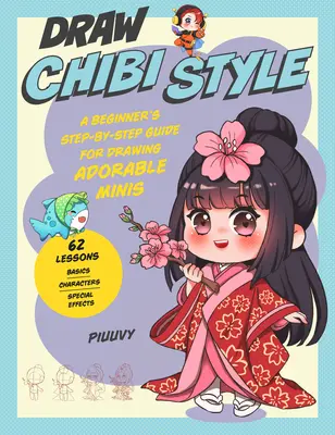 Desenează în stil Chibi: Ghidul pas cu pas al începătorului pentru a desena miniaturi adorabile - 62 de lecții: Noțiuni de bază, personaje, efecte speciale - Draw Chibi Style: A Beginner's Step-By-Step Guide for Drawing Adorable Minis - 62 Lessons: Basics, Characters, Special Effects