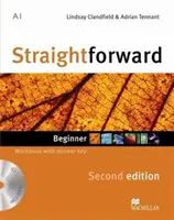 Straightforward 2nd Edition Carte de lucru pentru începători cu cheie și CD - Straightforward 2nd Edition Beginner Workbook with key & CD