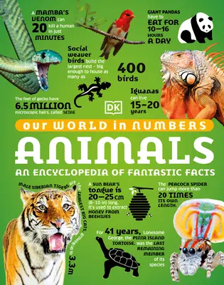 Lumea noastră în cifre Animale: O enciclopedie de fapte fantastice - Our World in Numbers Animals: An Encyclopedia of Fantastic Facts
