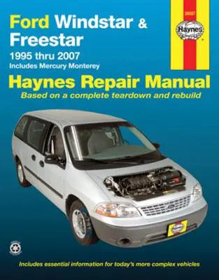 Ford Windstar (1995-2003) & Freestar & Mercury Monterey (2004-2007) Haynes Repair Manual (USA) - Include Mercury Monterey - Ford Windstar (1995-2003) & Freestar & Mercury Monterey (2004-2007) Haynes Repair Manual (USA) - Includes Mercury Monterey