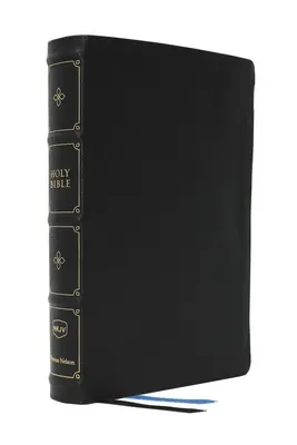 Nkjv, Large Print Thinline Reference Bible, Blue Letter, MacLaren Series, Leathersoft, Black, Thumb Indexed, Comfort Print: Sfânta Biblie, New King James - Nkjv, Large Print Thinline Reference Bible, Blue Letter, MacLaren Series, Leathersoft, Black, Thumb Indexed, Comfort Print: Holy Bible, New King James