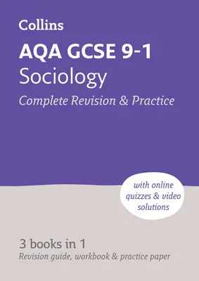 Aqa GCSE 9-1 Sociologie All-In-One Complete Revision and Practice: Ideal pentru învățarea acasă, examene 2023 și 2024 - Aqa GCSE 9-1 Sociology All-In-One Complete Revision and Practice: Ideal for Home Learning, 2023 and 2024 Exams