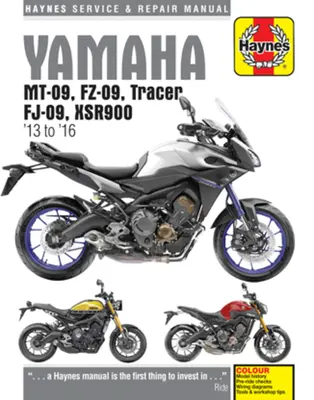 Yamaha MT-09, FZ-09, Tracer, FJ-09, XSR900 (03 -19) - 2013 - 2019 - Yamaha MT-09, FZ-09, Tracer, FJ-09, XSR900 (03 -19) - 2013 to 2019