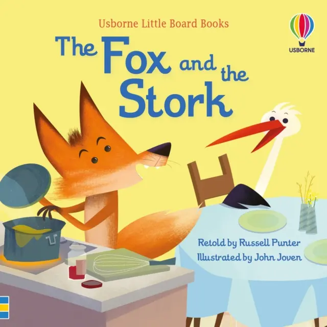 Vulpea și barza - Fox and the Stork