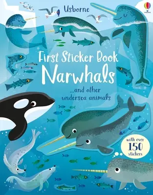 Prima carte de autocolante Narwhals - First Sticker Book Narwhals