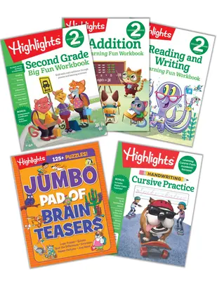 Pachet distractiv de învățare pentru clasa a doua - Second Grade Learning Fun Bundle