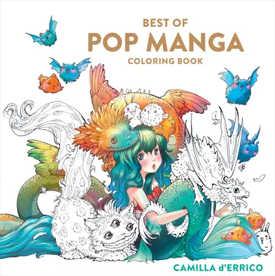 Cartea de colorat Best of Pop Manga - Best of Pop Manga Coloring Book