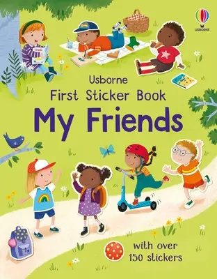 Prima carte de autocolante Prietenii mei - First Sticker Book My Friends