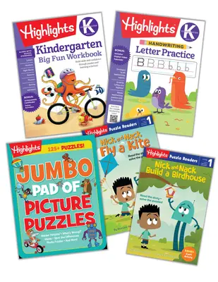 Pachet distractiv de învățare pentru grădiniță - Kindergarten Learning Fun Bundle
