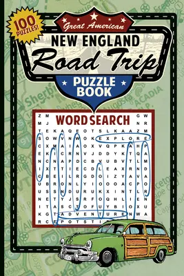 Cartea de puzzle Great American New England Road Trip - Great American New England Road Trip Puzzle Book