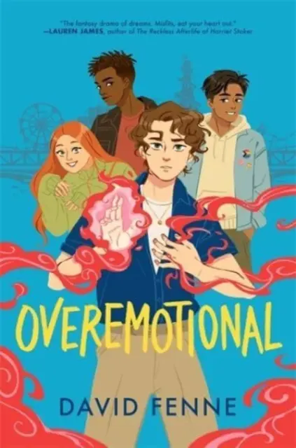OVEREMOTIONAL - aventura YA sănătoasă și queer a anului! - OVEREMOTIONAL - the wholesome, queer YA adventure of the year!