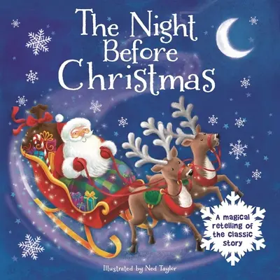 Noaptea dinaintea Crăciunului: Padded Board Book - The Night Before Christmas: Padded Board Book