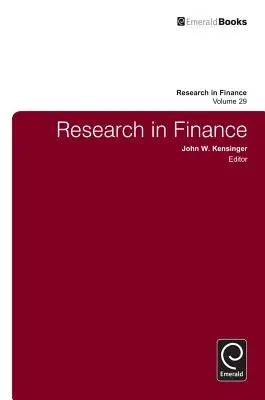 Cercetare în finanțe - Research in Finance