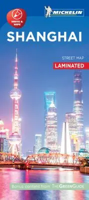 Harta orașului Shanghai Michelin - Michelin Shanghai City Map